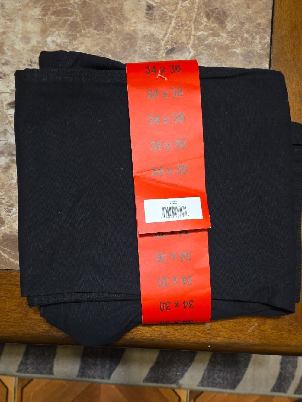 Eddie Bauer Black Canvas Utility Chinos - Picture 3 of 4